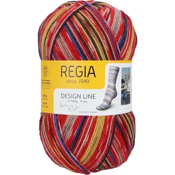 Příze Regia 4-Ply Design line 3880 Roest (Ponožková příze Regia Design line color)