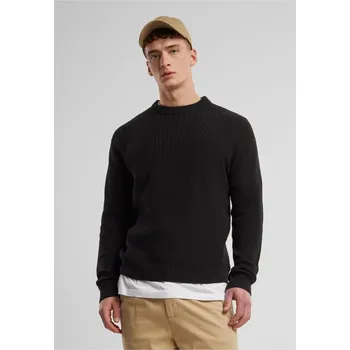 Dámský svetr Rib Basic Sweater - black 4XL
