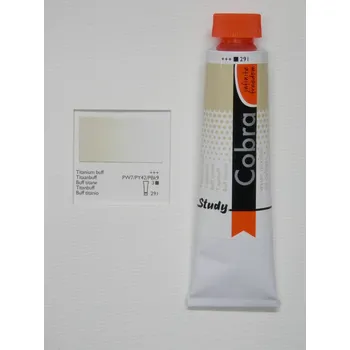 Olejová barva Olejová barva COBRA H2Oil 40 ml - Titanium buff 291