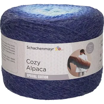 Příze Schachenmayr Cozy Alpaca 80 Ocean color (Zimní příze Cozy Alpaca Ocean color)