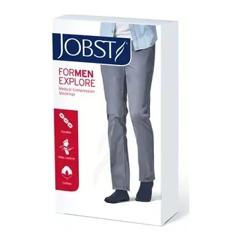 Stahovací punčochy JOBST forMen Explore I.KT pun.lýt.+šp.vel.VI čer.