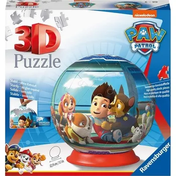 Ravensburger Tlapková Patrola puzzleball 3D, 72 dílků Paw Patrol