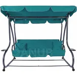 Zahradní houpačka pro tři osoby Venezia - tyrkysová