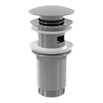 Sifon Výpusť umyvadlová click/clack 5/4" celokovová, velká zátka