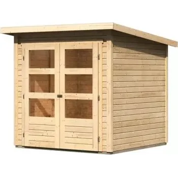 Zahradní domek LANIT PLAST, s.r.o. dřevěný domek KARIBU STOCKACH 2 (77873) natur LG3513
