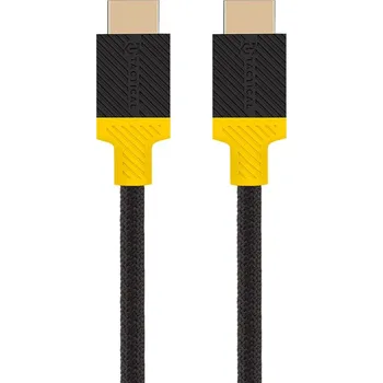 Video kabel Tactical Webb Space HDMI 2.1 8K 2,1m Black/Yellow