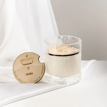 Čokoláda Beromantik - sójová svíčka - vůně hruška