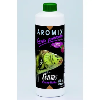 Návnadové aroma Sensas - Aromix Strawberry(jahoda) 500ml