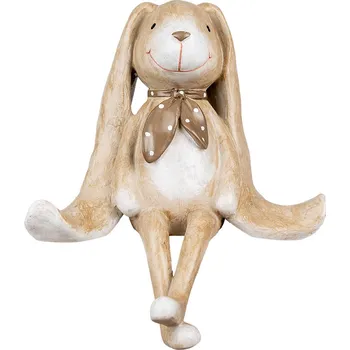 Bytová dekorace Clayre & Eef - Dekorativní figurka sedícího králíka 6PR5279