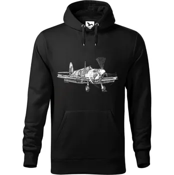 Dámská mikina Mikina - Spitfire Barva: Černá (01), Velikost: XXL, Střih: Pánské