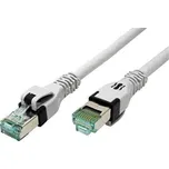 S/FTP patchkabel kat. 6a, LSOH, PushPull, 10m, šedý - CPP1OAAAAA0100