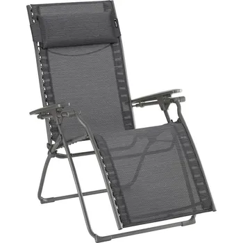 Křeslo Relaxační křeslo Lafuma Mobilier EVOLUTION BatylineDUO šedá Obsidian