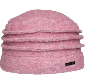 Klobouk Dámská vlněná čepice LUX - růžová