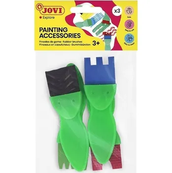 Malířský štětec Jovi Rubber Brushes Gumový štětec Green