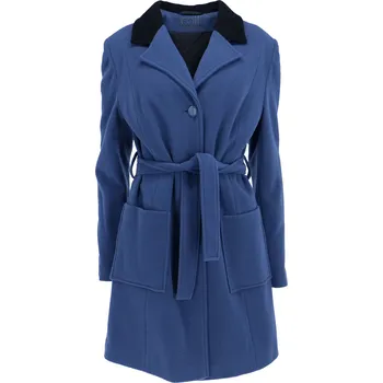 Dámský kabát Gepar Simona kabát flauš barva: černá, velikost: 40