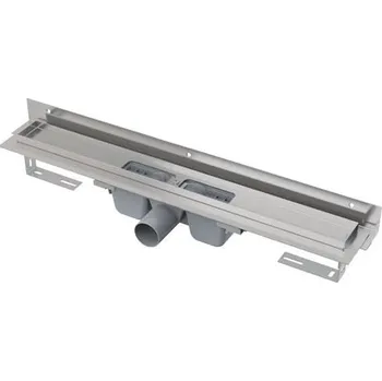 sprchový žlab Žlab podlahový Flexible Low APZ104-750 pro perforovaný rošt a s nastavitelným límcem ke stěně