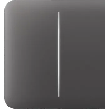 Centrální jednotka pro chytrou domácnost Ajax SideButton (2-gang) - Boční dvou tlačítko, šedá