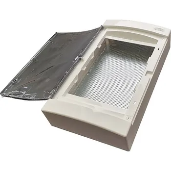 Rozvaděč Noark 113412 Plastové multimediální IT rozvodnice PNS-MM 4x18T průhledná dvířka, na omítku (PNS-MM 4x18T)