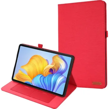 Příslušenství pro tablet VSECHNONAMOBIL 58613 FABRIC Zaklápěcí obal pro Honor Pad 8 červený