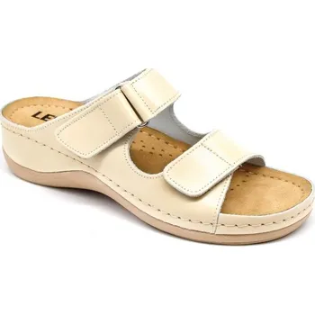 Dámská zdravotní obuv Leon Leons Iris - Béžová Barva: Béžová, Velikost: 41