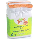 Kikko Vícevrstvé plenky XKKO (4/8/4) BÍLÁ - Infant 6ks