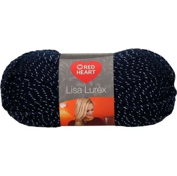 Příze Red Heart Lisa Lurex 00012 Navy Pletací příze