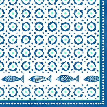 Papírový ubrousek Easy Life, Itálie Easy Life - Papírové ubrousky Sea Shore 20 ks - 33 x 33 cm