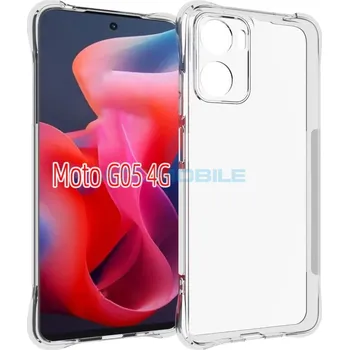 Pouzdro na mobilní telefon Shockproof kryt Shield4U Motorola Moto G05 4G (XT2523) transparentní a zpět 18 Kč s ATC Clubem