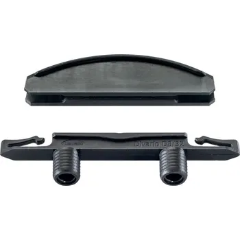 Nábytkové kování Lamello | Divario P-18 neviditelný nasouvací policový spoj