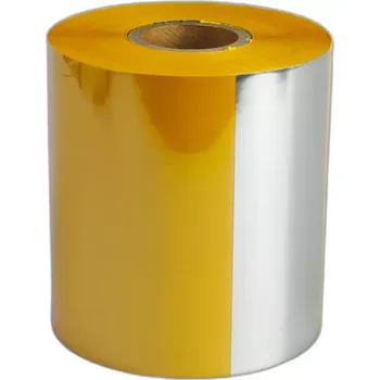 Pásek do tiskárny TTR páska 76mm x 450m, KBP YELLOW, žlutá, IN, pryskyřice