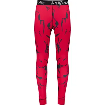 Pánské termo spodky Pánské funkční termo kalhoty premium ALTISPORT VOJ/ALM052TER02 ČERVENÁ XL