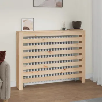 Hlavice pro radiátor zahrada-XL Kryt na radiátor 108,5x19x84 cm masivní borové dřevo 822596