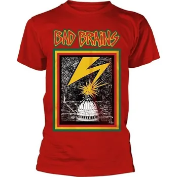Bad Brains Tričko Logo Red XL