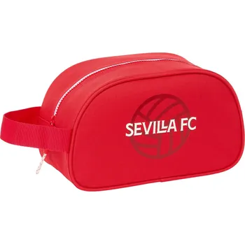 Kosmetická taška Sevilla Fútbol Club Kosmetická taška s poutkem Sevilla Fotbol Club Červená (26 x 15 x 12 cm)