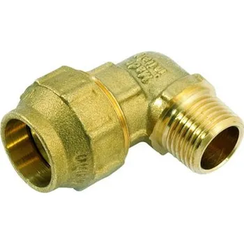 Fitinka Koleno BWA 25x3/4" vnější závit, mosaz, voda, plyn, GENERAL