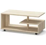 Konferenční stolek na kolečkách TURIN sonoma