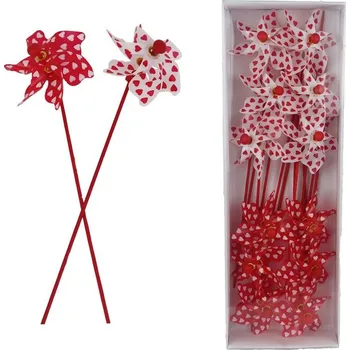 Velikonoční dekorace Větrník zápich, 12 ks X6757