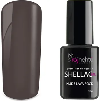 Lak na nehty Ráj nehtů UV gel lak Shellac Me 12ml - Nude Lava Rock