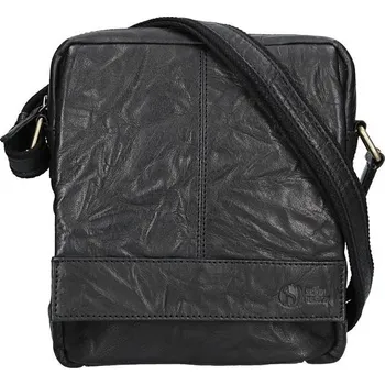 Pánská aktovka Pánská kožená taška přes rameno SendiDesign Mattia - černá