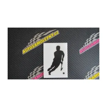 Samolepicí dekorace na vozidlo Florbal 003 pravá (10 - červená) SAMOLEPKA NA AUTO, NÁLEPKA, FÓLIE, POLEP, TUNING, VLASTNÍ TEXT, TISK, AUTOSAMOLEPKY.cz, POLEPY, OBRÁZEK, LOGO, 3D STICKERS
