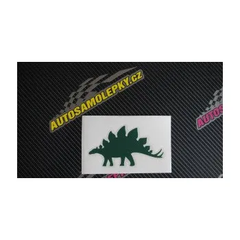 Samolepící dekorace SAMOLEPKA Stegosaurus 001 levá (10 - červená) NA AUTO, NÁLEPKA, FÓLIE, POLEP, TUNING, VLASTNÍ TEXT, TISK, AUTOSAMOLEPKY.cz, POLEPY, OBRÁZEK, LOGO, SAMOLEPKY
