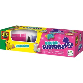 Modelovací hmota SES Creative Baby modelína jednorožci set 2 kelímky s překvapením