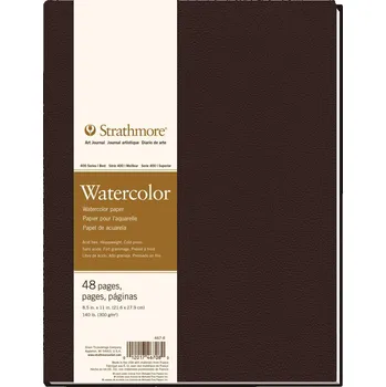 Strathmore Serie 400 Cold Press Watercolour Hardbound Book Skicář 24 28 x 22 cm 300 g