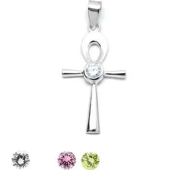 Přívěsek Přívěsek nilský kříž Jack - Bílá