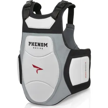 Chránič těla na box a bojový sporty Chránič těla Phenom BP-200 – černo-bílá