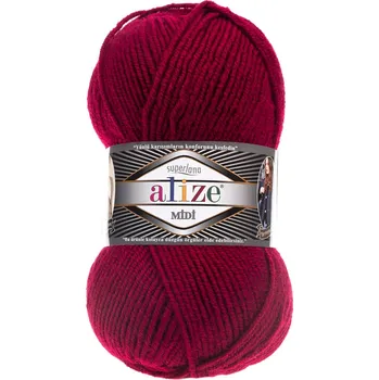 Příze Alize Superlana Midi 390 Pletací příze