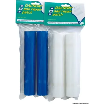 Plachta na motorové vozidlo Opravná sada na plachty Dacron Barva: Modrá