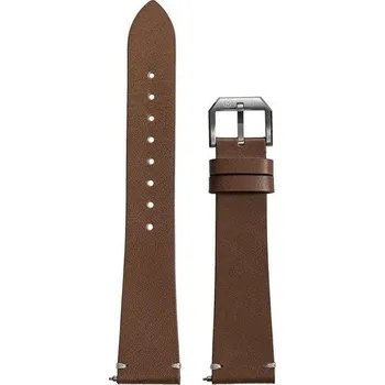 Řemínek na hodinky Hnědý kožený řemínek Nivada Grenchen + 5 let záruka a dárek ZDARMA