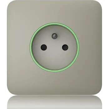 Centrální jednotka pro chytrou domácnost Ajax SoloCover (smart) - Samostatný kryt zásuvky, olivová