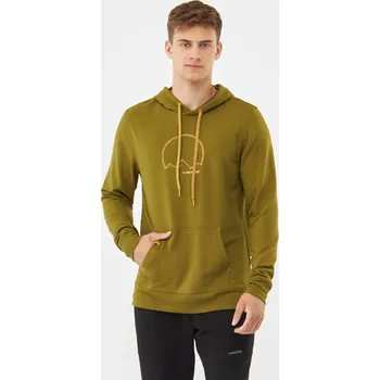 Pánská mikina Pánská mikina s kapucí Viking Panaka zelená M